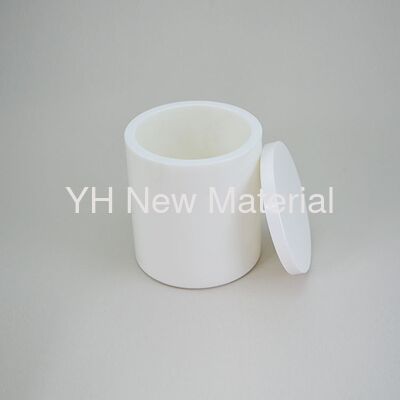 Industrial Zirconium Oxide Grinding Jar 1 Litre Zirconia Ceramic Parts Corrosion Resistance