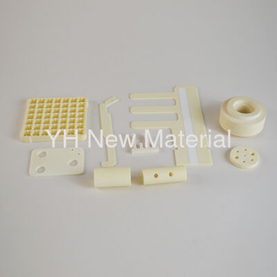 99% High Purity Alumina Ceramic Tube Heating Element Plates Thermal Shock Resistant