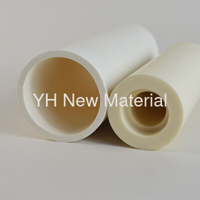 99% 99.7% High Alumina Ceramic Tube For Furnace Customized Size And Color