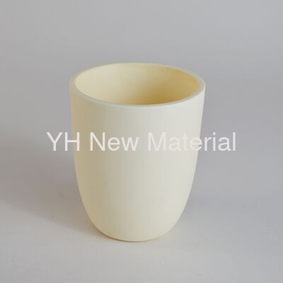 Precision 99.5% High Purity Alumina Crucibles Ceramic TGA Crucible 3.98g/Cm3