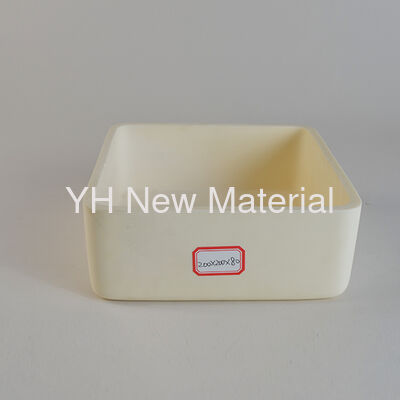Industrial Rectangular Corundum Crucible Alumina Boat Tray Sagger Precision Components
