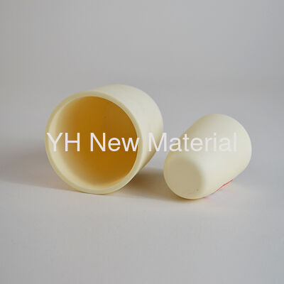 Cylindrical Shape 99.5% Alumina Ceramic Crucible Custom Color For TGA DSC Mettler