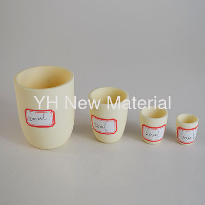 High Density Alumina Ceramic Crucible Customized High Temperature Ceramic Crucible