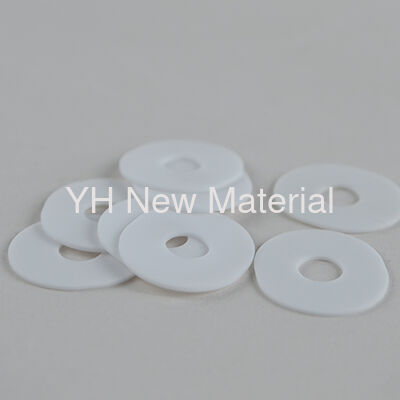 Thin Alumina Ceramic Sealing Rings Industrial Insulating High Temperature Resistant