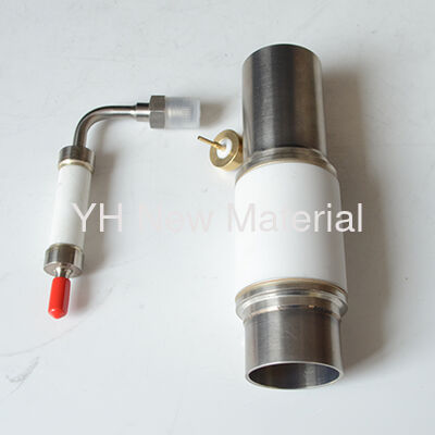 High Voltage Ceramic Vacuum Break Electrical Isolator For UHV Systems With Metal Flange