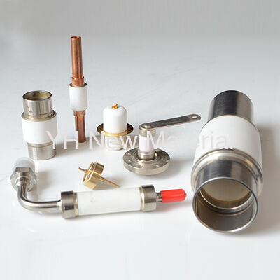 Vacuum Electrode KF Flange Feedthrough Connector Alumina Ceramic Components