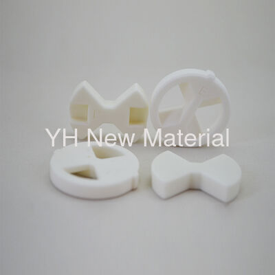 High Purity Valve Alumina Ceramic Disc Anti Corrosion Alumina Ceramic Components