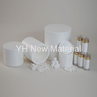 OEM Yttrium Stabilized Zirconia Grinding Jar High Strength Highly Wear Resistant