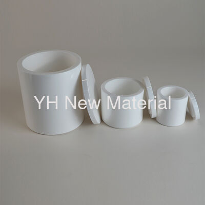Customized Size Zirconia Ball Mill Jar Zirconia Ceramic Laboratory Grinding Pot With Lid