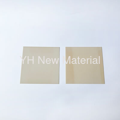 Wear Resisting AIN Substrate Alumina Nitride Ceramic Disc Parts Custom Size