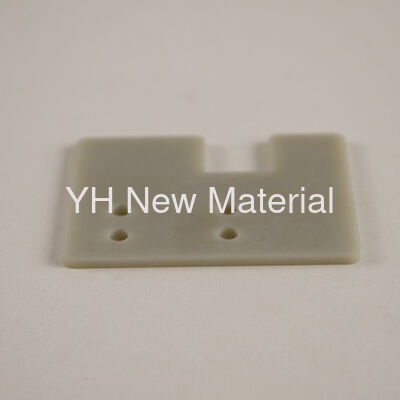 Aluminum Nitride Ceramic Plate Disc Industrial Ceramic Bending Processing Service