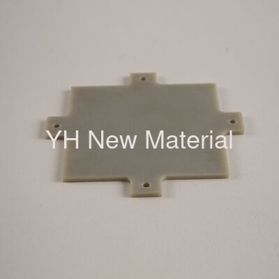 Aluminum Nitride Ceramic AlN Sheet / Plate / Substrate High Purity REACH CE Compliant