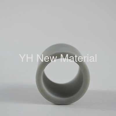 AlN Ceramic Insulating Aluminum Nitride Tube Industrial Grade High Precision