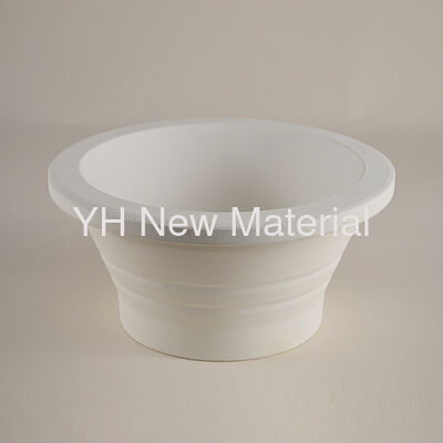 High Alumina White Ceramic Pouring Cup Ceramic Foundry for Refractory Applications