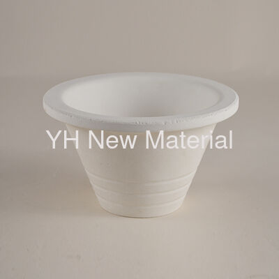 Custom Heat Resistant Clay Ceramic Pouring Cup For Foundry Casting