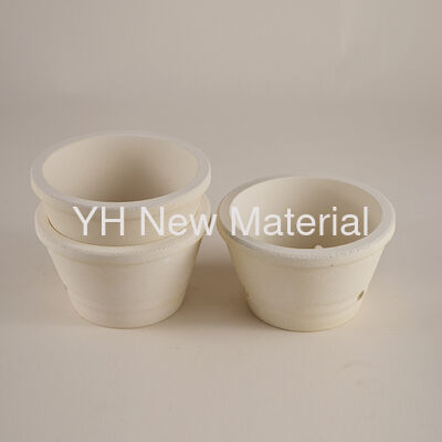 Casting Clay Ceramic Pouring Cup for Gating System Excellent Shock Temperature