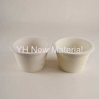 Heat Resistant Refractory Ceramics Clay Ceramic Pouring Cup for Foundry Casting