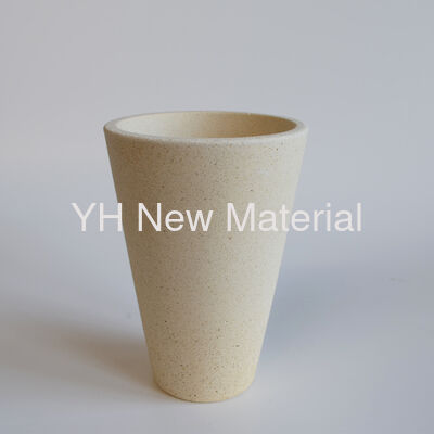 Refractory Material Fire Clay Melting Crucible For Laboratory Gold Assay