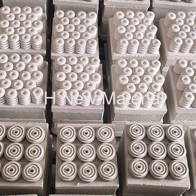 White Multi-Rib Porcelain Isolation Post High Temperature Resistant Insulator for Inverter Busbar