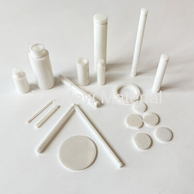High Hardness Polished Zirconia Ceramic Rod Corrosion Resistant ZrO2 Ceramic Bar for Pump Valve Instrument Parts