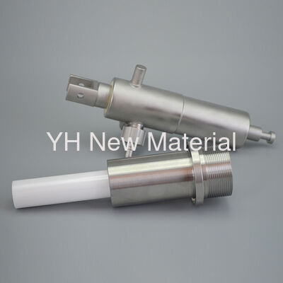 Wear Resistant Zirconia Plunger Pump Corrosion Resistant Ceramic Plunger with Stainless Steel Housing for Chemical Liquid