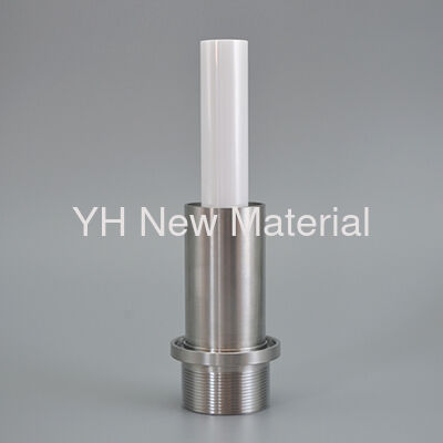Wear Resistant Zirconia Plunger Pump Corrosion Resistant Ceramic Plunger with Stainless Steel Housing for Chemical Liquid