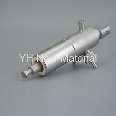 Wear Resistant Zirconia Plunger Pump Corrosion Resistant Ceramic Plunger with Stainless Steel Housing for Chemical Liquid