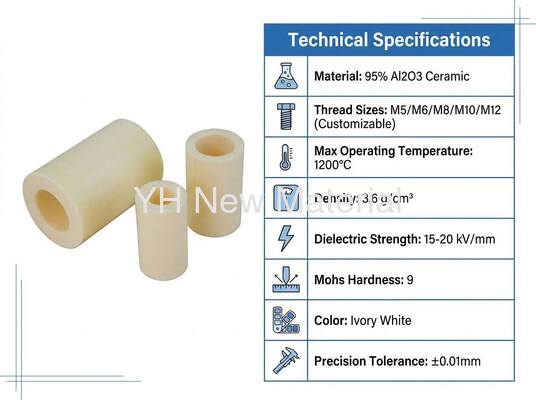 Customized Size Al2o3 99% Alumina Ceramic Piston Ceramic Plunger Pump