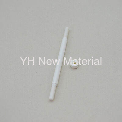 High Purity Threaded BN Boron Nitride Ceramic Rod