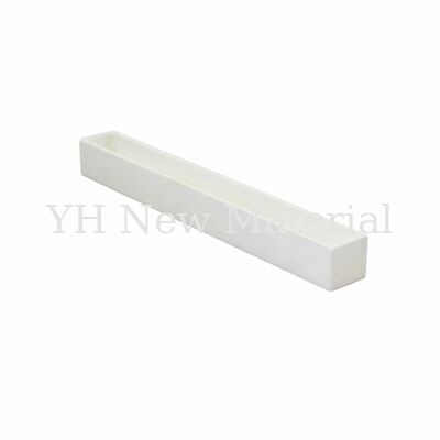 Lab Rectangular Thin Alumina Boat Crucible For Tube Furnace