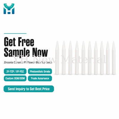 Ultra-High Precision Zirconia Ceramic PV Flower Blue Top Teeth with Premium Material Grades and Complete Comb System