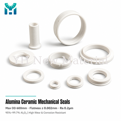 High Precision Alumina Ceramic Mechanical Seal Ring