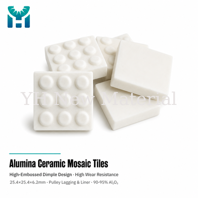 High Embossed Dimple Alumina Ceramic Mosaic Tile