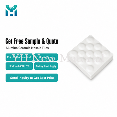 High Embossed Dimple Alumina Ceramic Mosaic Tile