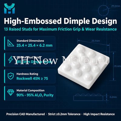High Embossed Dimple Alumina Ceramic Mosaic Tile