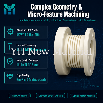 Custom 99 Alumina Ceramic Carrier Disc Precision CNC Spool Flanged Disc Roller per Drawing OEM