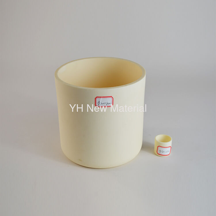 High Purity Refractory Alumina Crucible White Color For Industrial Analysis
