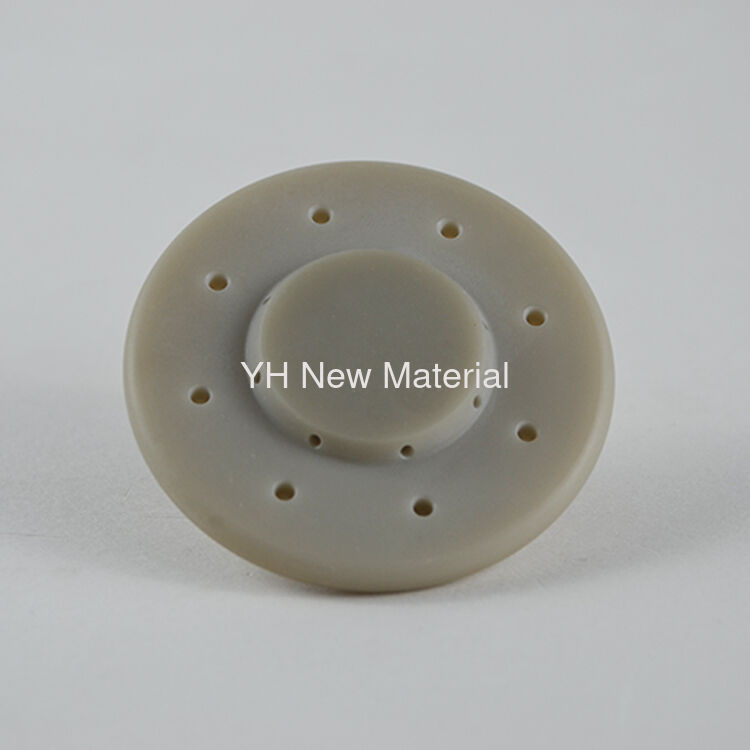 Industrial Machined Hot Pressed Aln Parts Aluminum Nitride Ceramic Structural Components