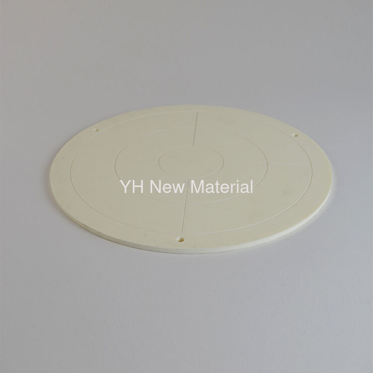 High Purity 99% Alumina Ceramic Plate Metallurgy Setter Plate Customized Size