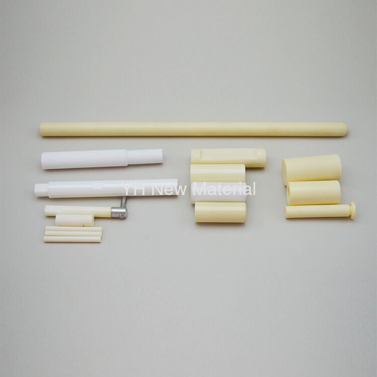 High Strength Alumina Ceramic Rod Plunger Piston Tube High Heat Resistance OEM
