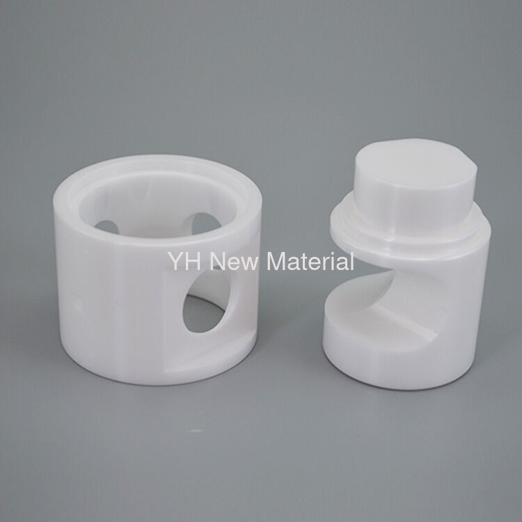 High Precision Zirconia Ceramic Parts Grinding Jar Corrosion Resistant Irregular Shaped