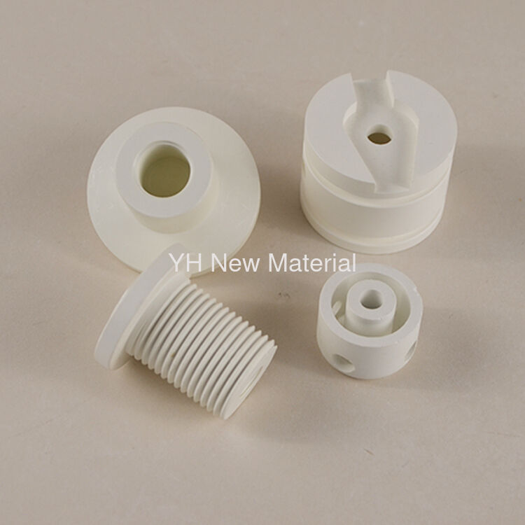 Hexagonal Boron Nitride Ceramics BN Structural Parts Customized Hot Pressed