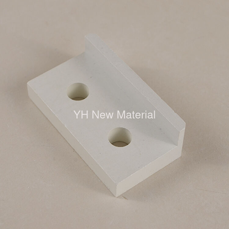 Custom Boron Nitride Structure Ceramic Parts Electric Furnace Plates With Cutting Service