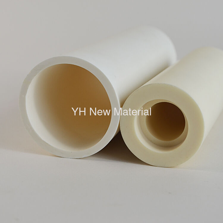 99% 99.7% High Alumina Ceramic Tube For Furnace Customized Size And Color