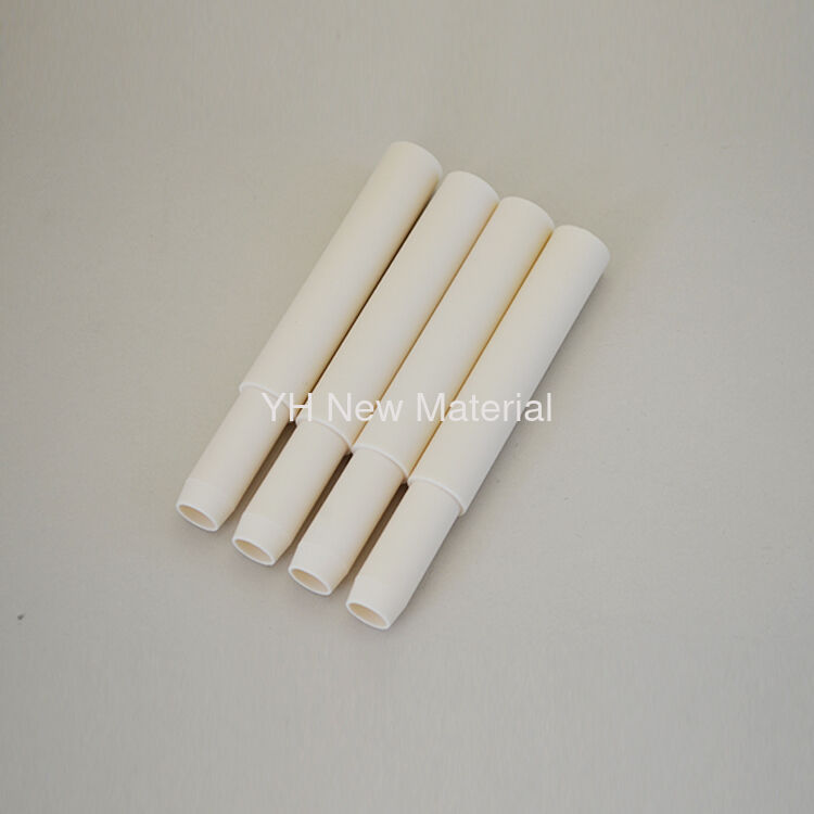 High Temperature 99.5% Al2O3 Alumina Ceramic Tube Insulation OEM ODM
