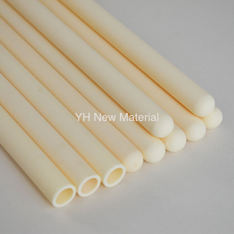 Industrial Ceramic Tubes For High Temperature , Precision 99.5% Al2O3 Tube