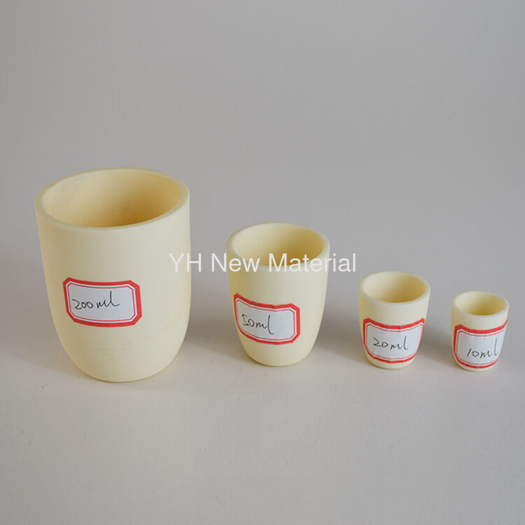 High Density Alumina Ceramic Crucible Customized High Temperature Ceramic Crucible