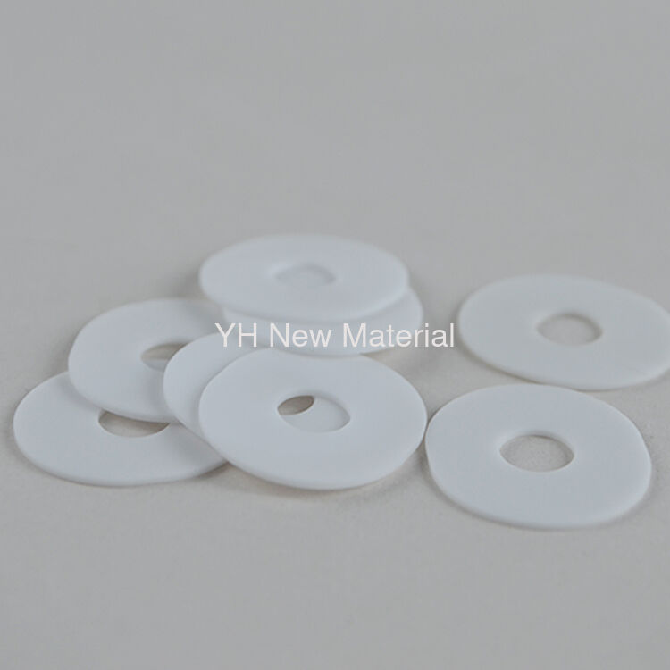 Thin Alumina Ceramic Sealing Rings Industrial Insulating High Temperature Resistant