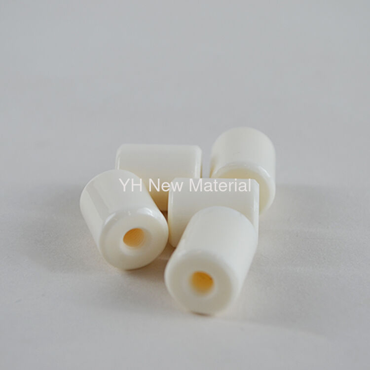 High Precision Alumina Insulator Ceramic Tubes Square Opening for Industrial Ceramic Products
