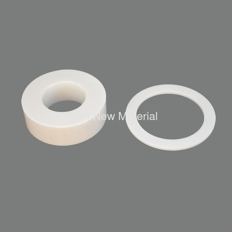 High Temperature Alumina Ceramic Gasket Industrial Use With Bending Cutting Services